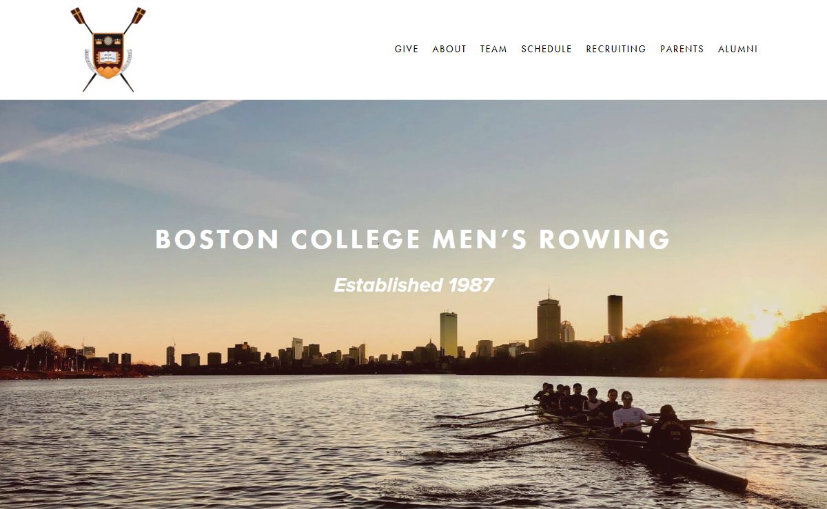 Boston College Men's Rowing