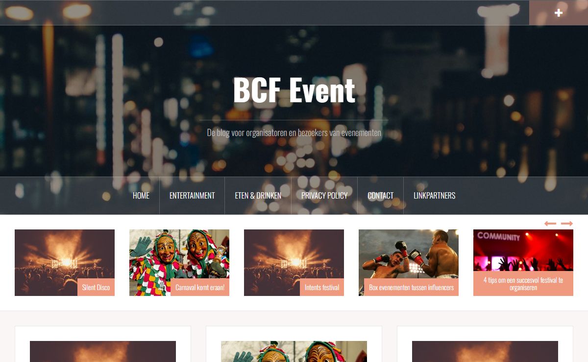 BCF Event - De blog voor organisatoren en bezoekers van evenementen