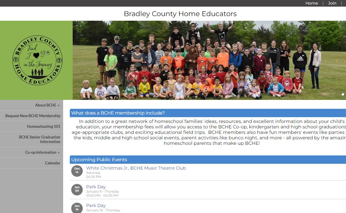 BCHE (Bradley County Home Educators)