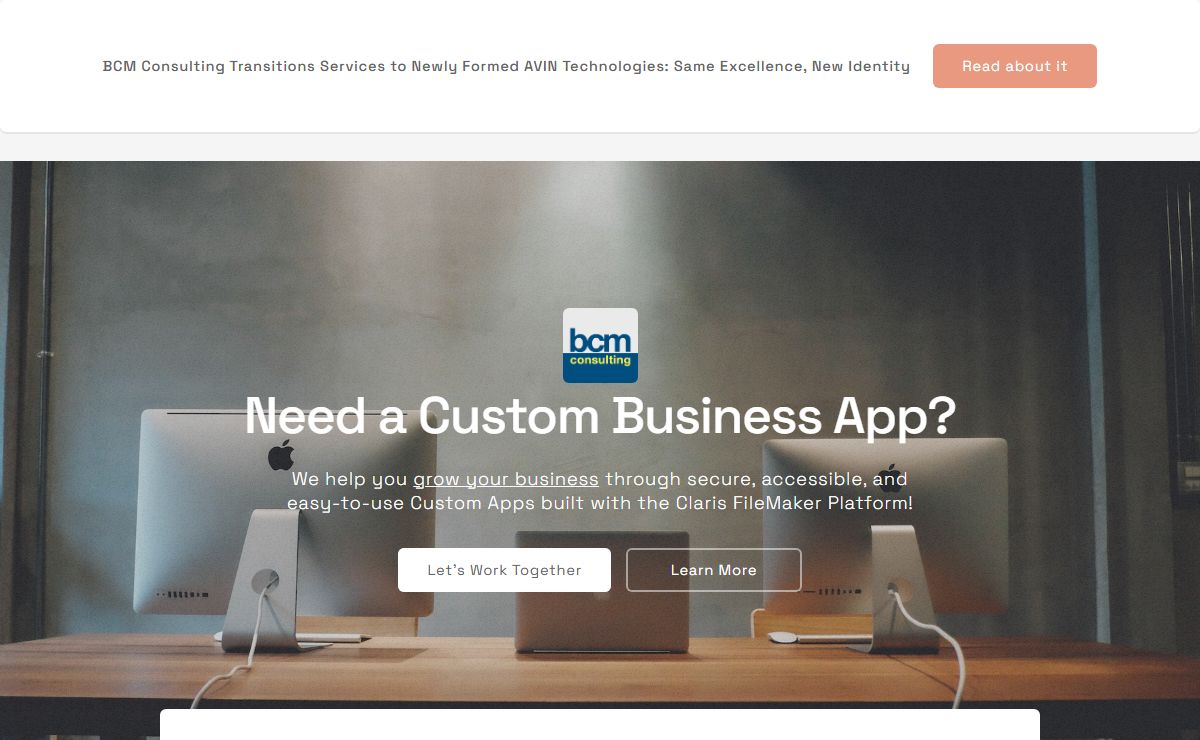 Home • BCM Consulting