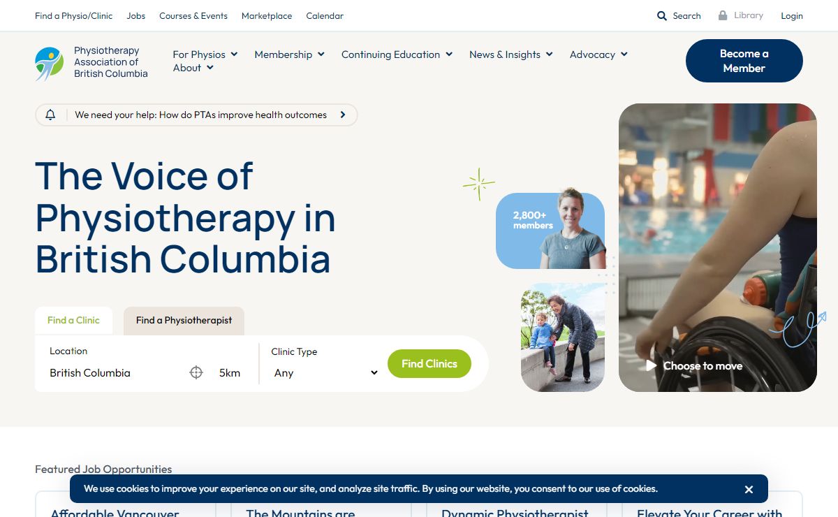 Physiotherapy Association of British Columbia | PABC