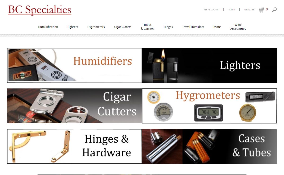 BC Specialties - Cigar and Wine Accessories