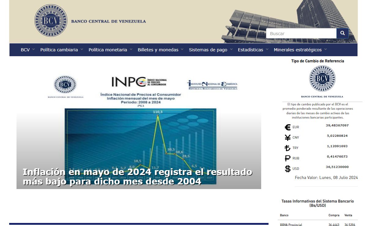 Banco Central de Venezuela |