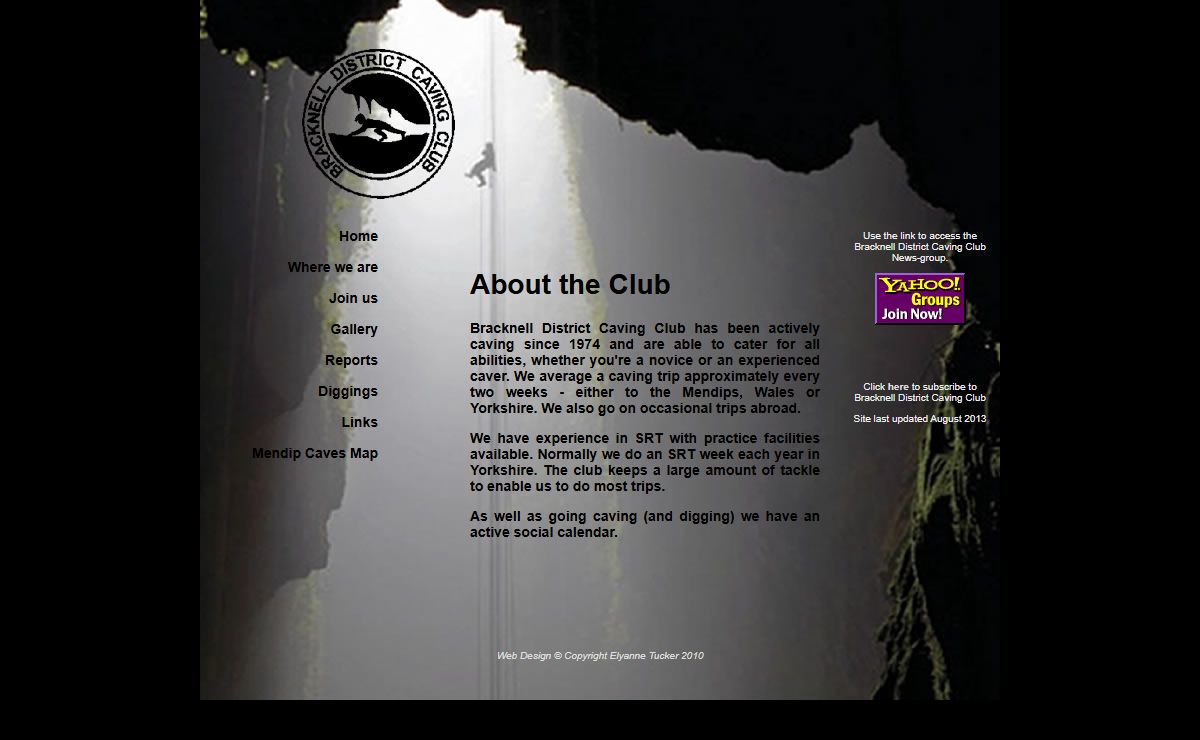 Bracknell District Caving Club