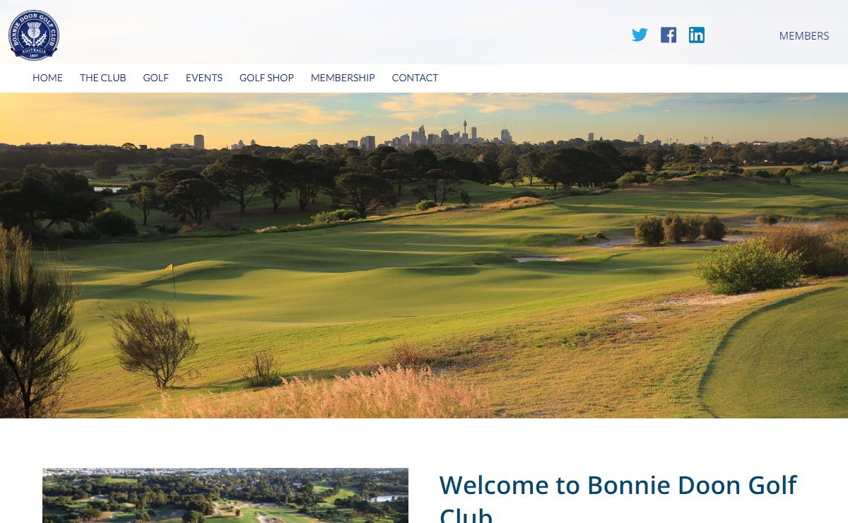 Sydney Golf Courses | Welcome to Bonnie Doon Golf Club