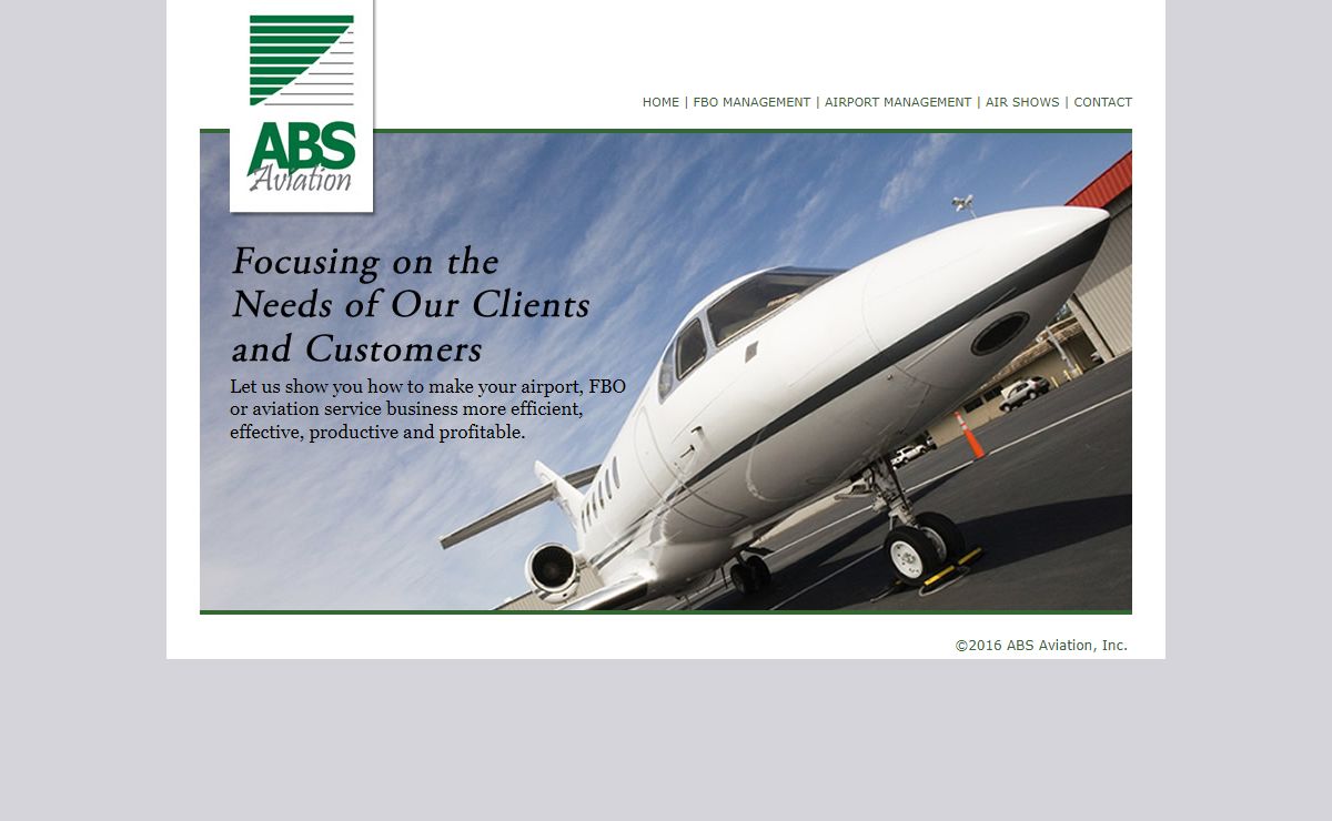 ABS Aviation Management Services - Homepage