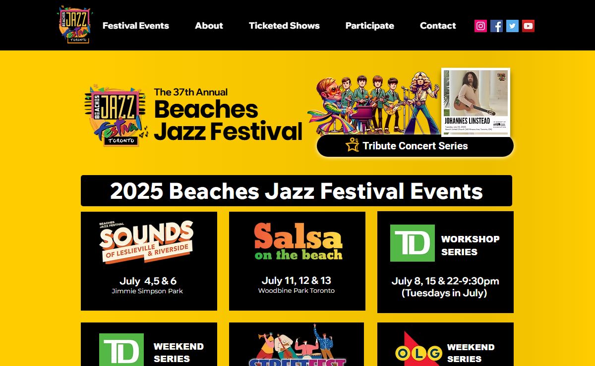 Beaches Jazz Festival