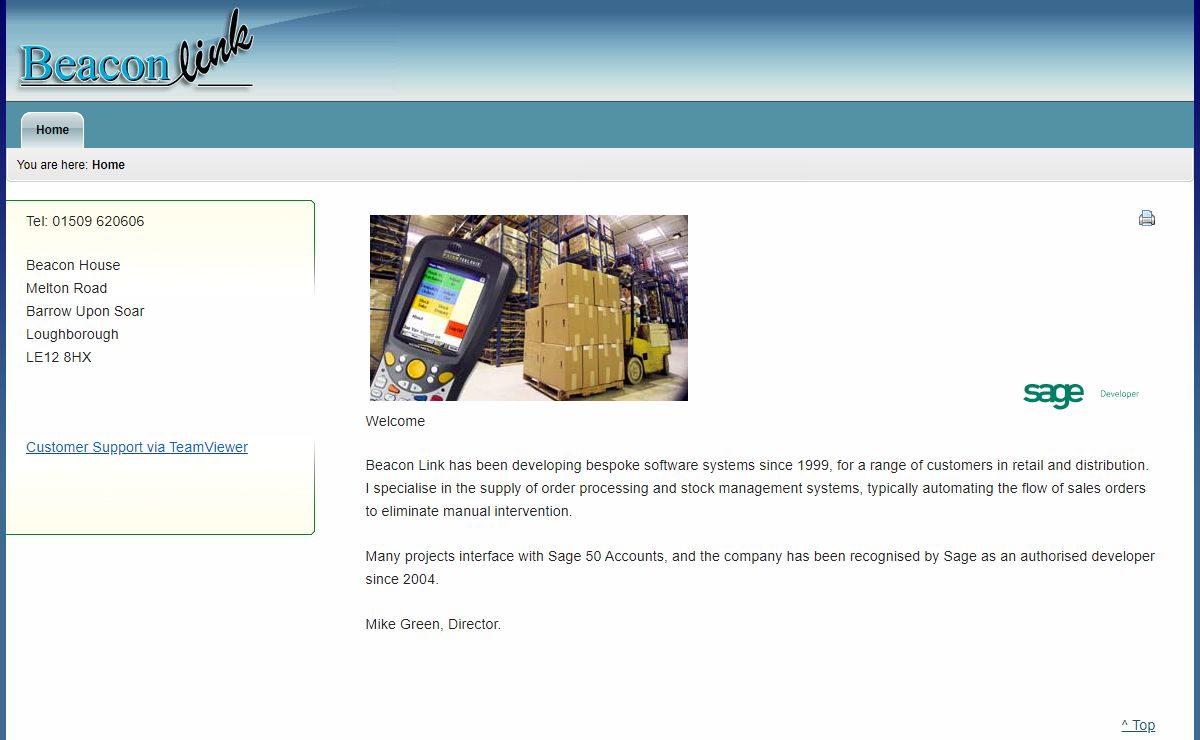 Beacon Link - STOCK+ for Sage 50 Accounts