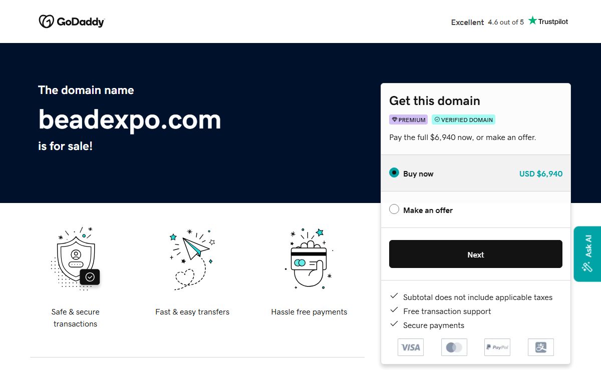 beadexpo.com