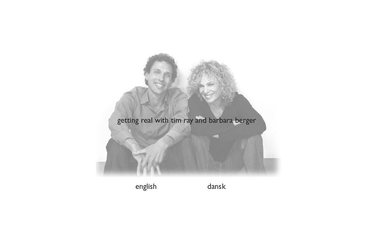Getting Real with Tim Ray and Barbara Berger