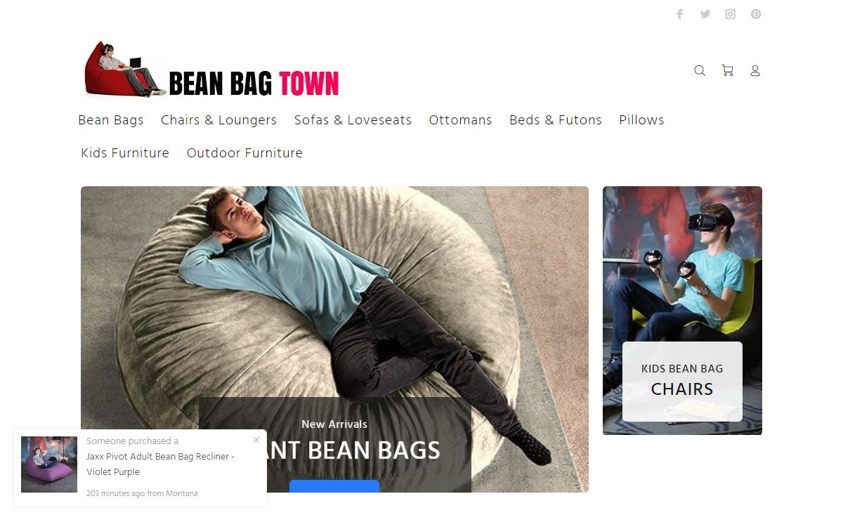 Giant Bean Bag Chairs, Big Bean Bag Couches, Kids Bean Bags & More!