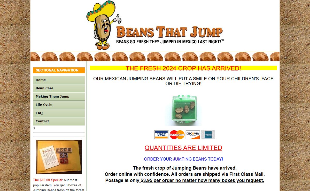 Mexican Jumping Beans
