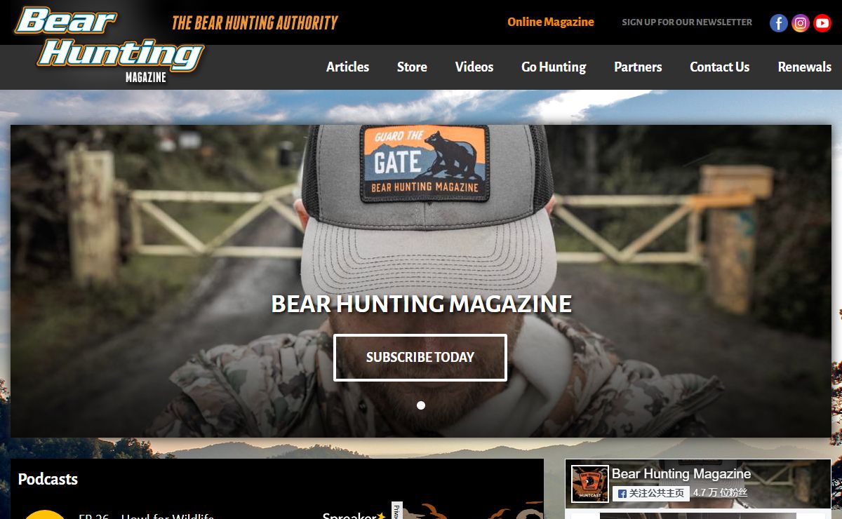 Bear Hunting Magazine
