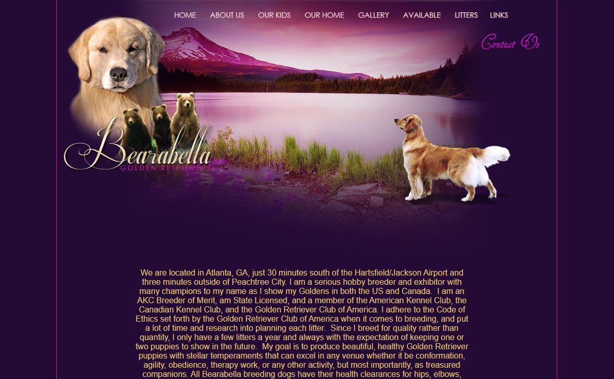 Bearabella Golden Retrievers