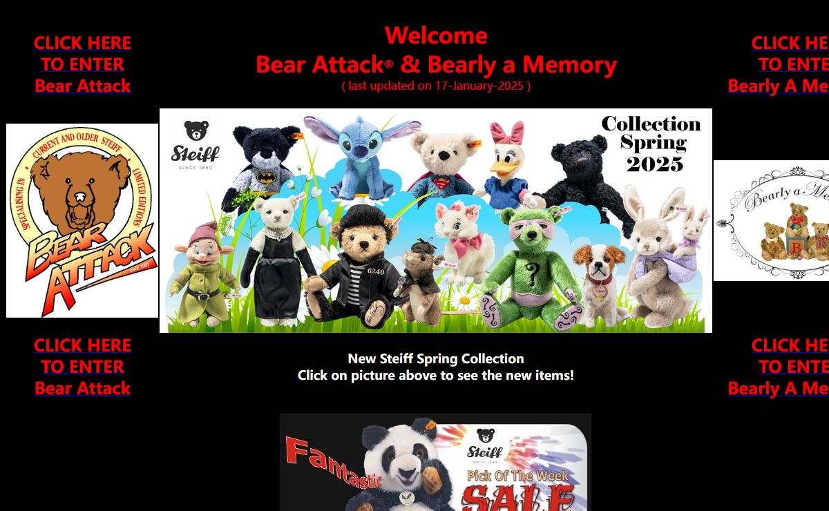 Bear Attack | Steiff Teddy | Steiff Bear | Steiff Animal | Steiff Replica