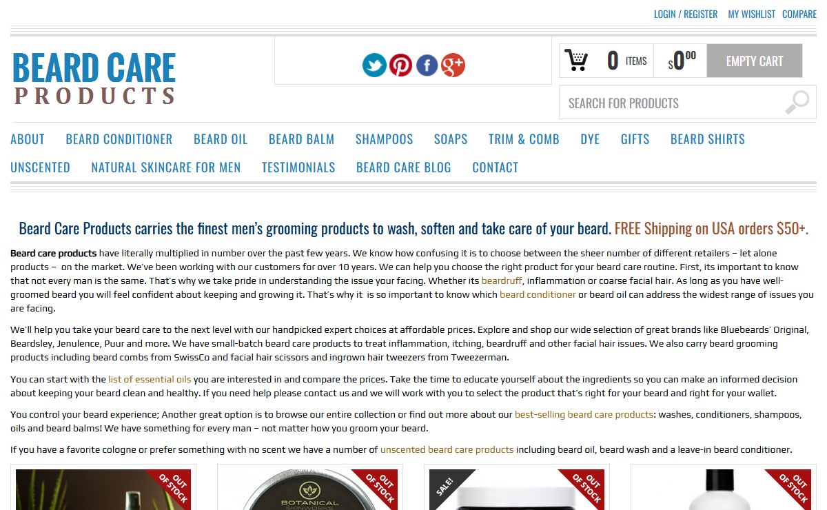 Beard Care Products | Beard Oils, Conditioners & Grooming Products
