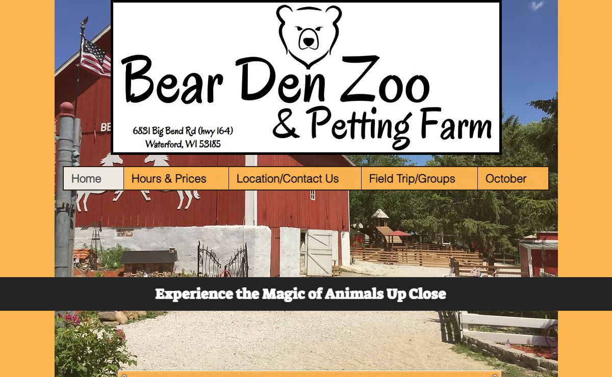 Bear Den Zoo and Petting Farm