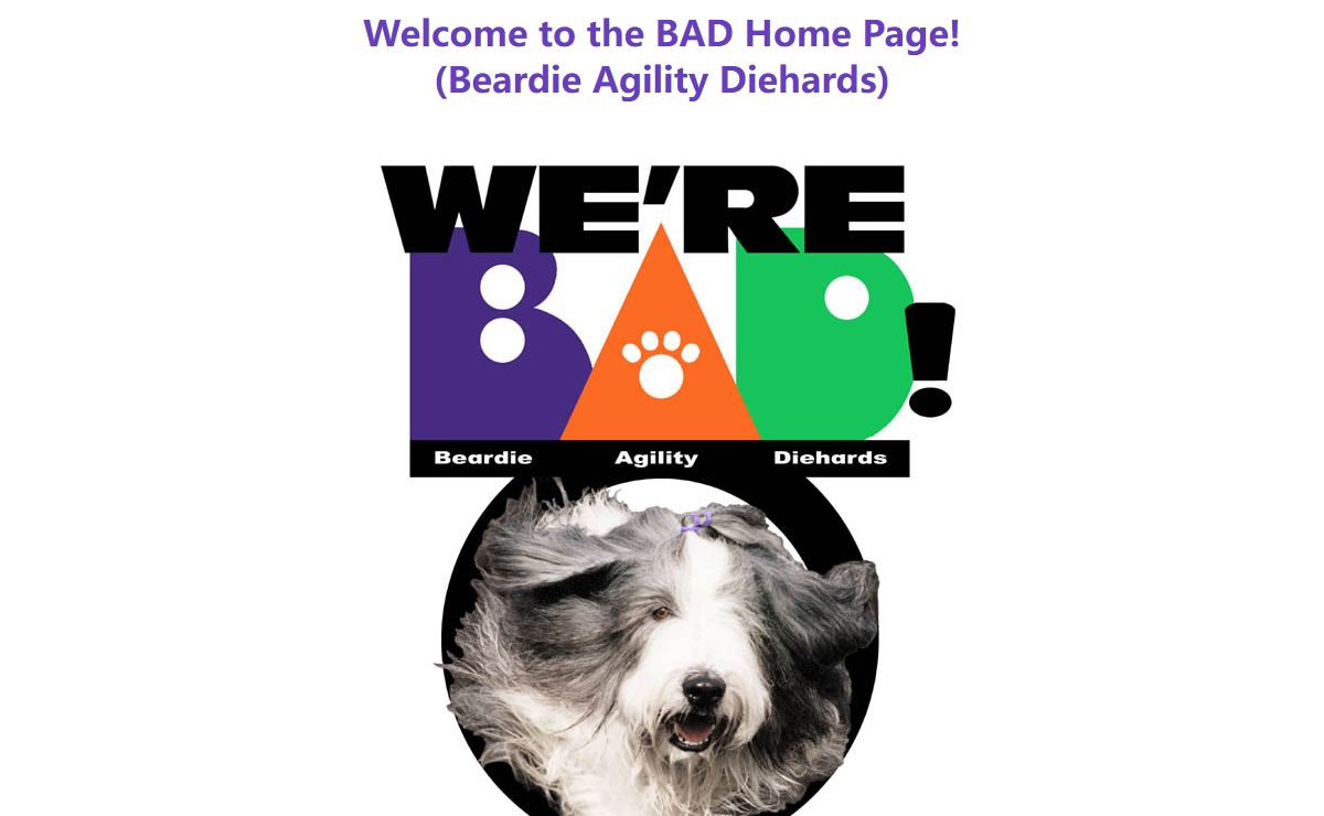 We're BAD!