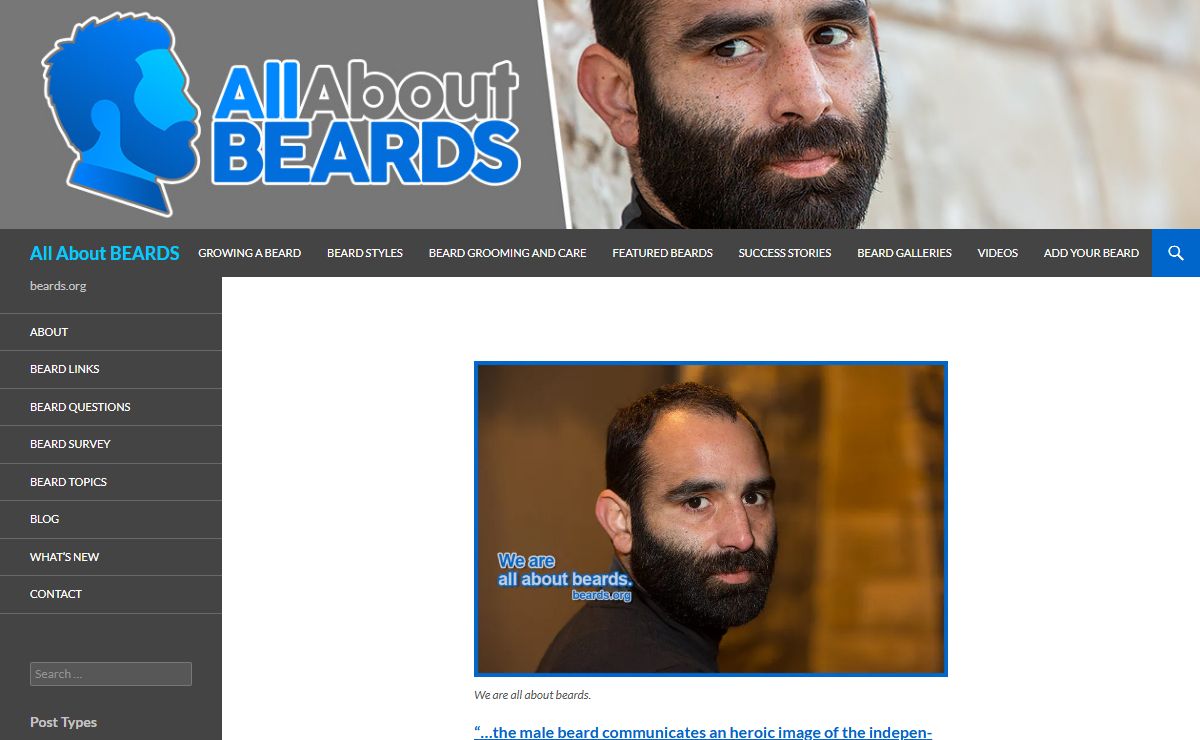 All About BEARDS | beards.org