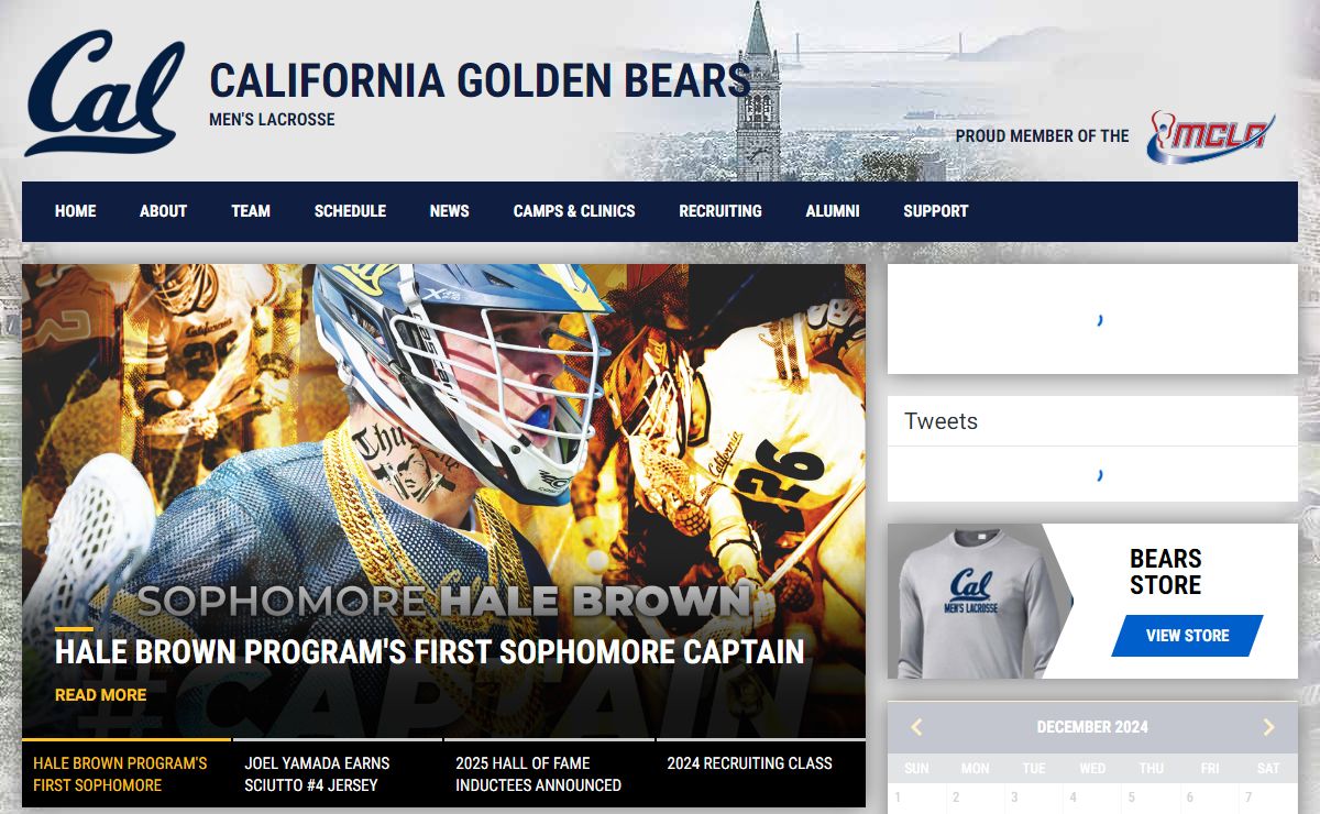 Home - Cal Men's Lacrosse