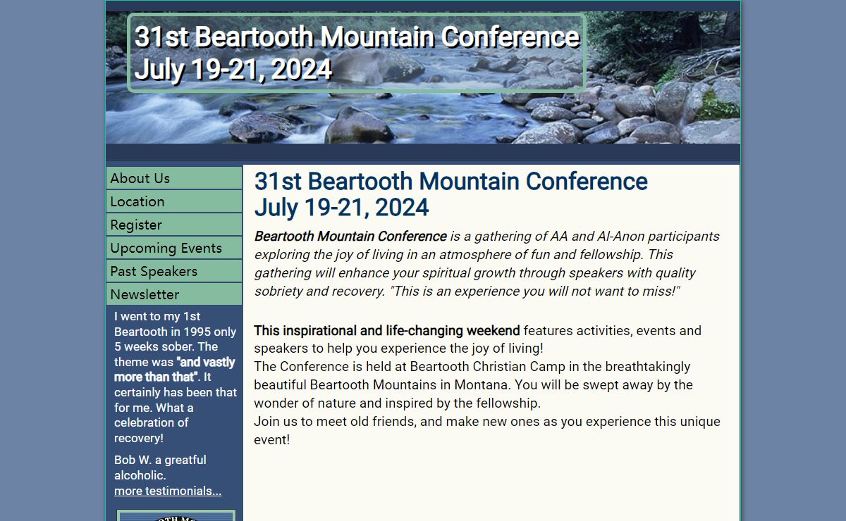Beartooth Mountain Conference