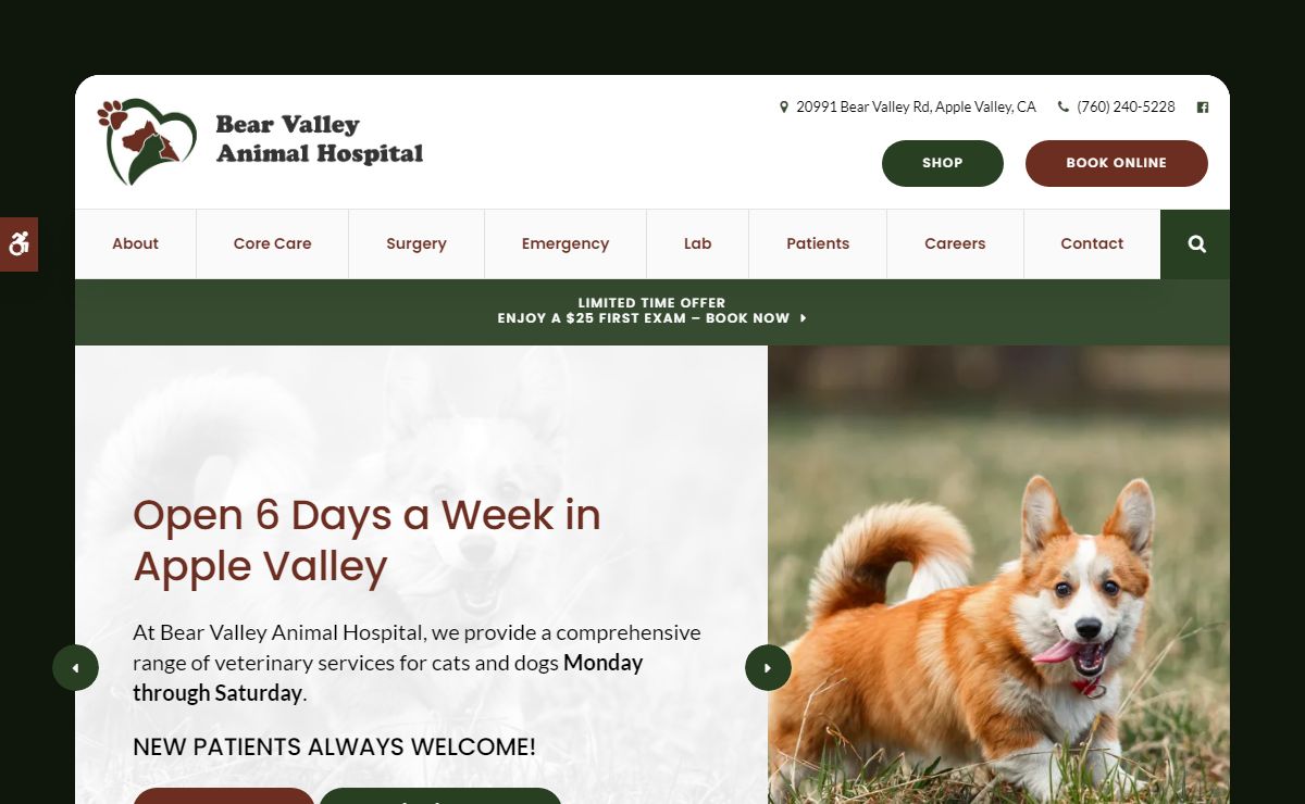 Bear Valley Animal Hospital | Apple Valley Vet