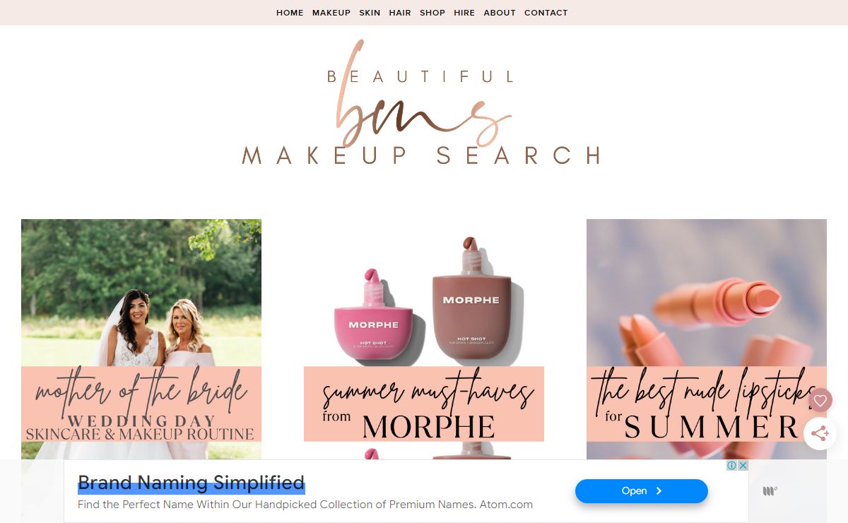 Beautiful Makeup Search