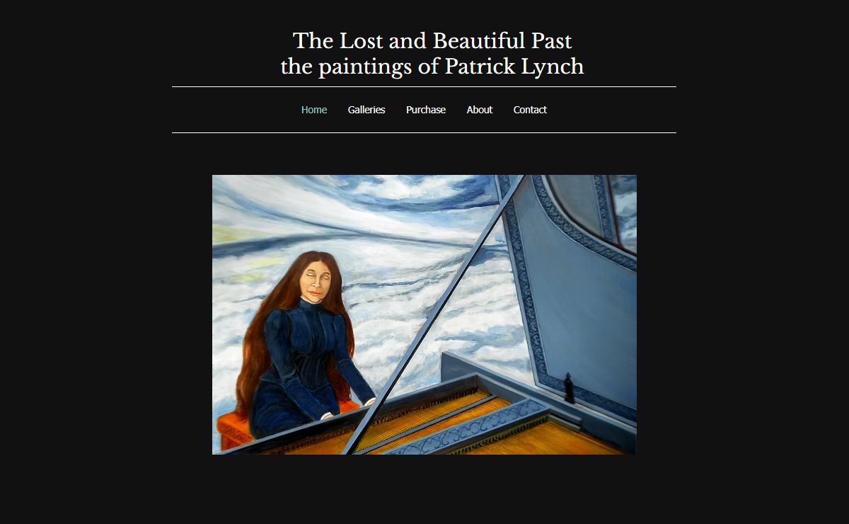 Artist | The Lost And Beautiful Past: The Art Of Patrick Lynch