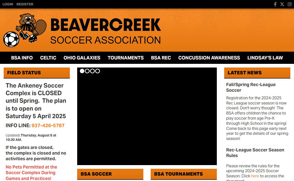 The Beavercreek Soccer Association Recreational League | Home