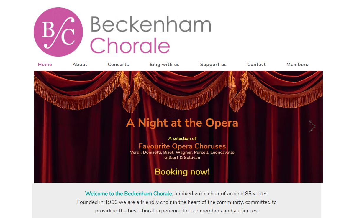 Home | Beckenham Chorale