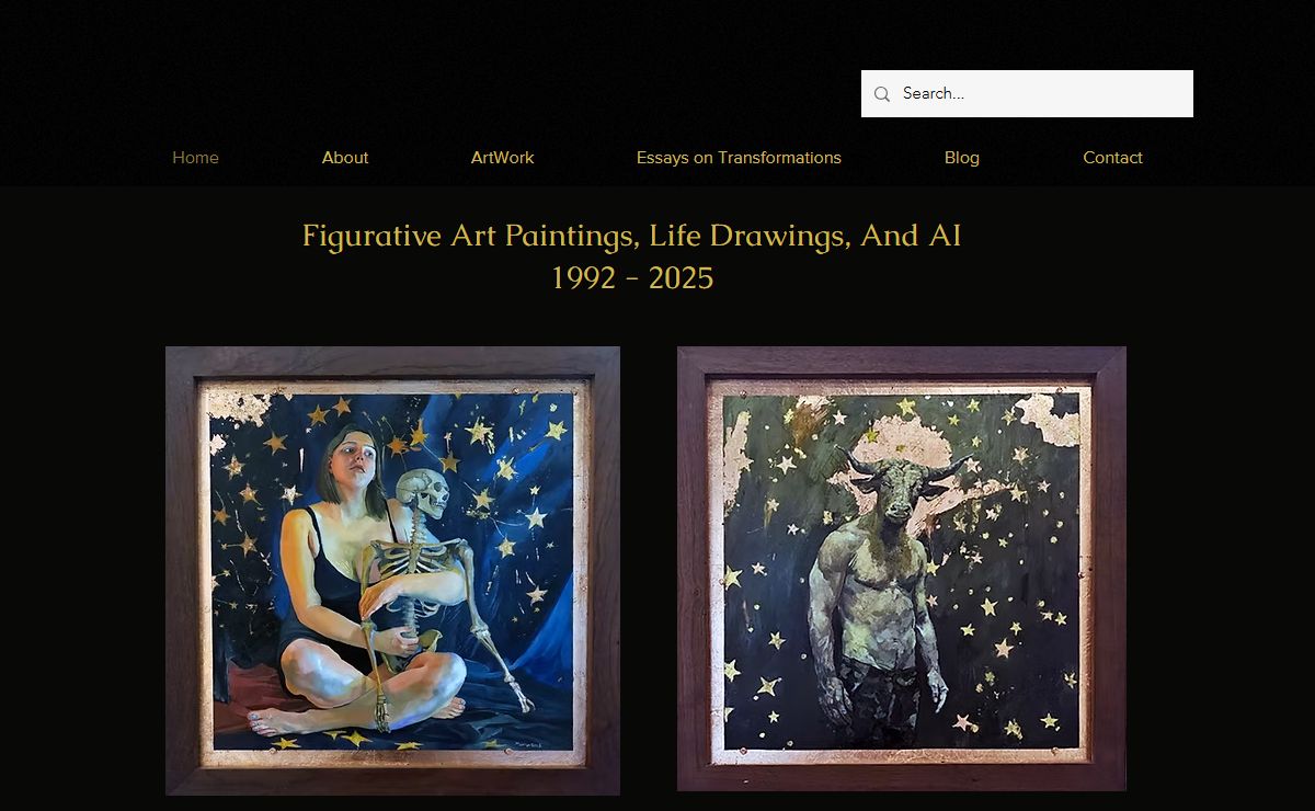 Martin Beck Studio | Figurative Art, Life Drawing, and AI Exploration