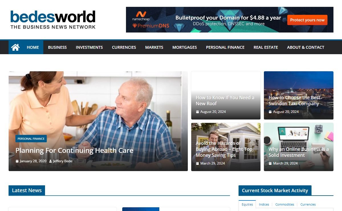 Bedes World | Personal Finance & Investment