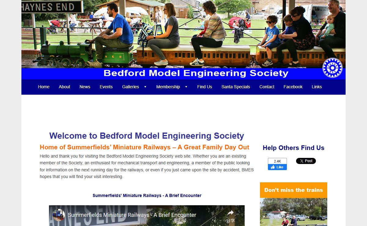 Bedford Model Engineering Society