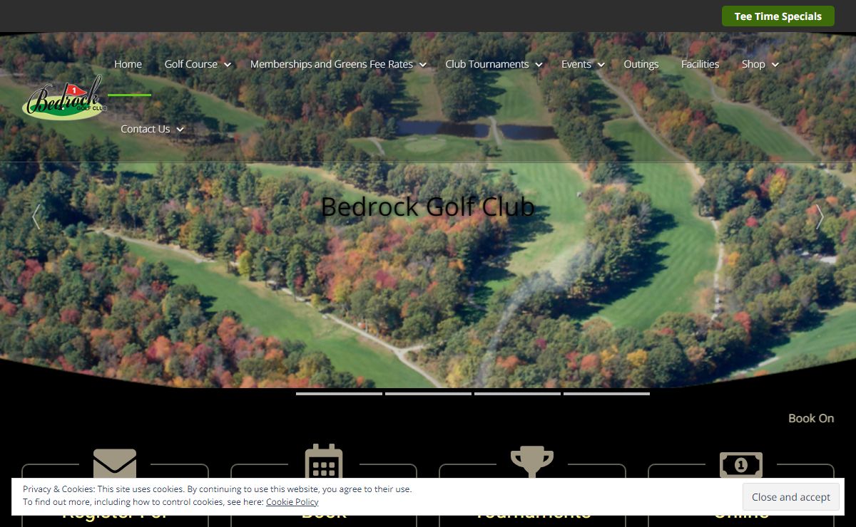 Home - Bedrock Golf Club