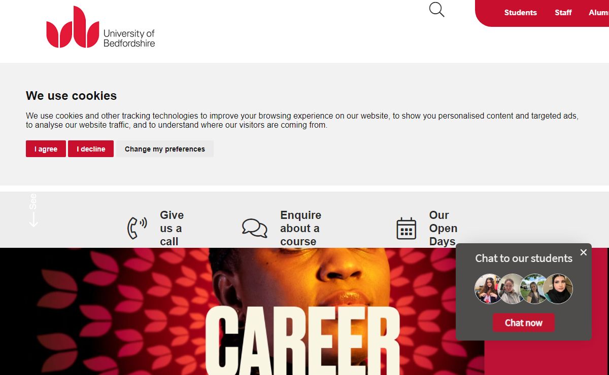 Home | University of Bedfordshire