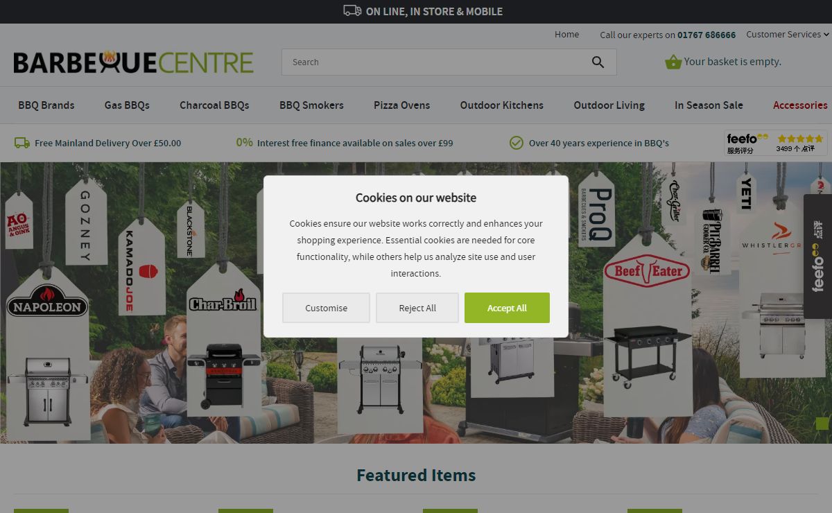 The Barbecue Centre. Your One-Stop UK BBQ Cook Shop