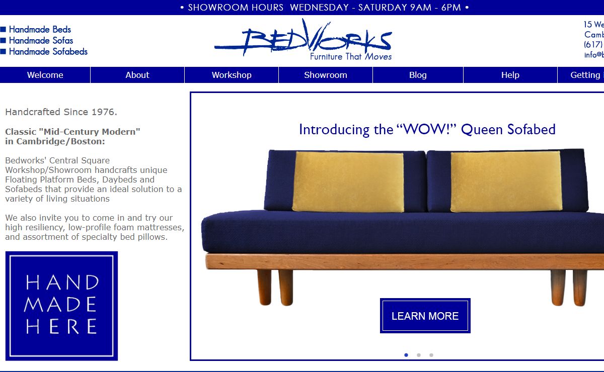 Bedworks Workshop Showroom