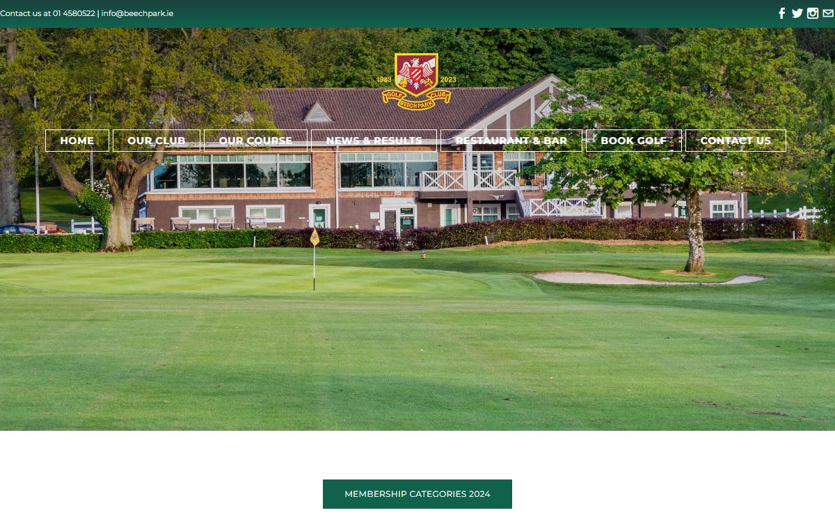 BEECH PARK GOLF CLUB - Home