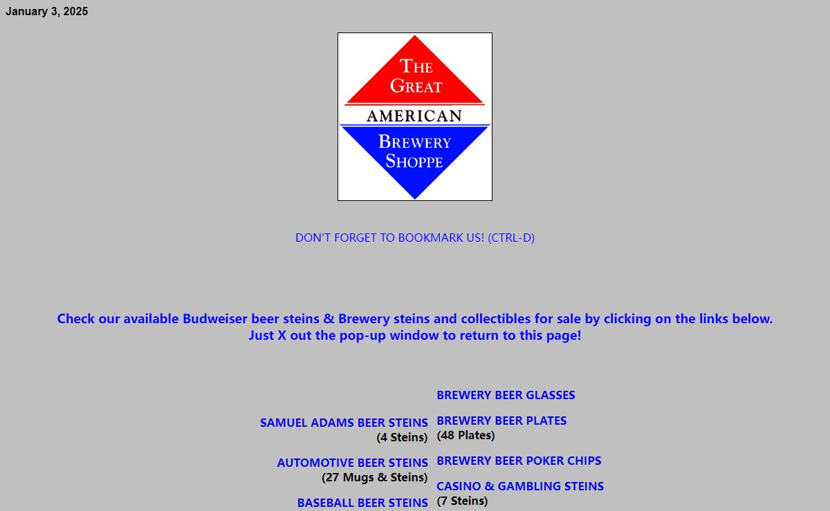 Beer steins and Budweiser beer steins mugs and BudweiserHoliday Christmas steins and Die cast Budweiser Toys,Breweriana,Disney steins,coca cola steins,hamms,strohs,pabst,coors,miller steins
