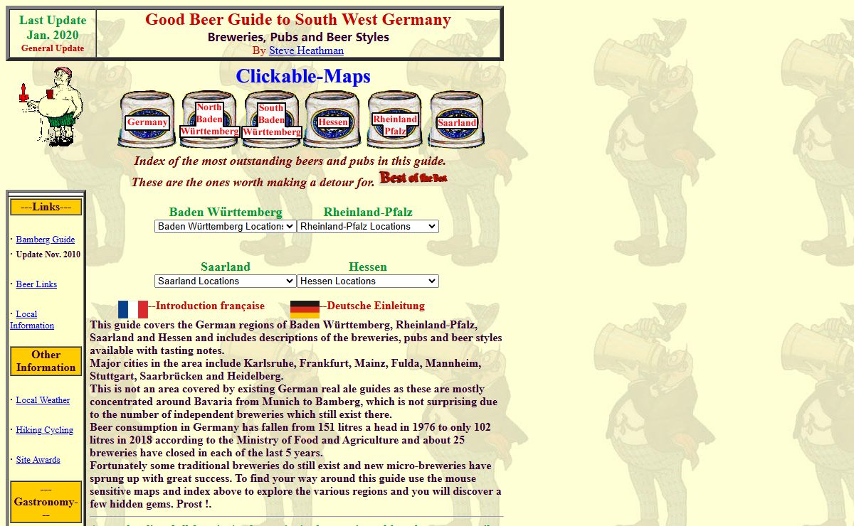 Good beer guide to South West Germany