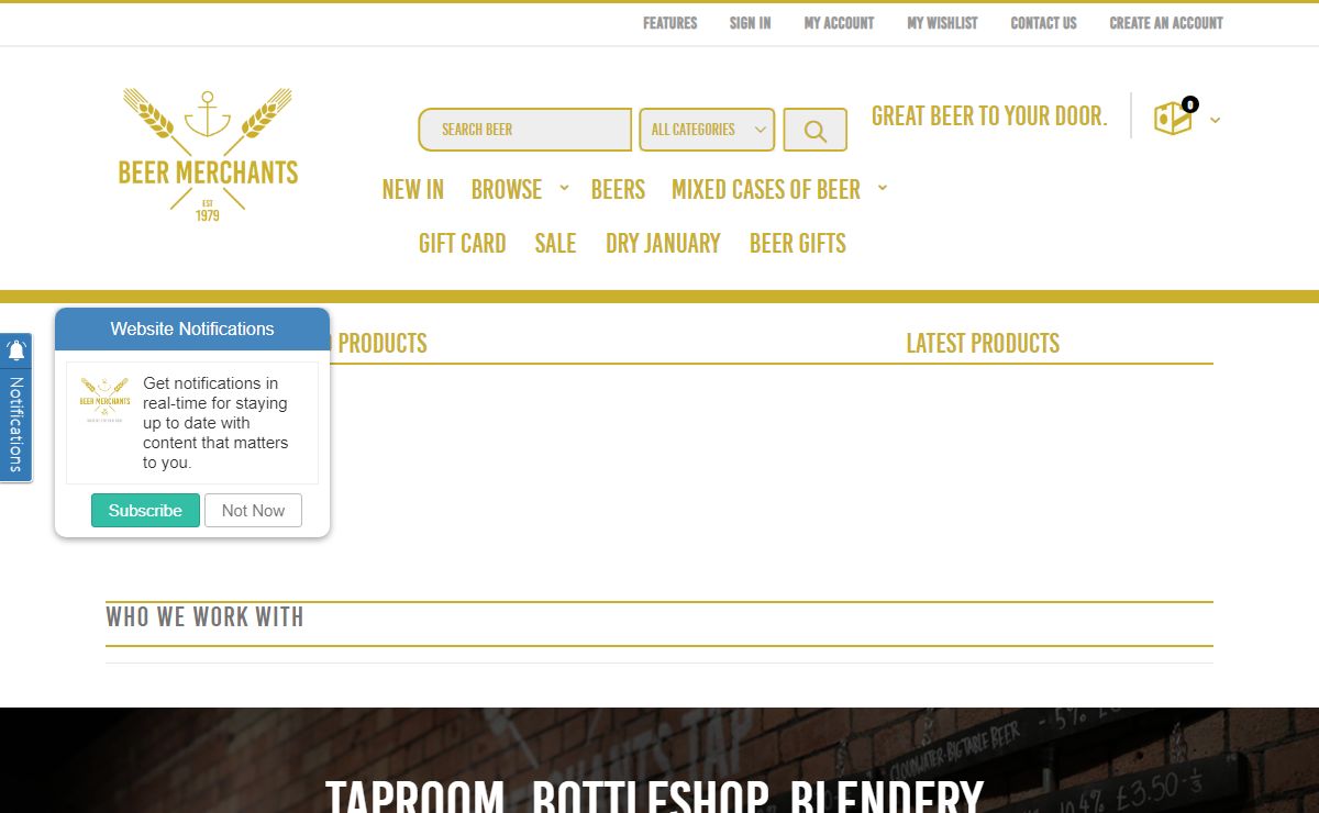 Beer Merchants | buy craft beer and real ale online