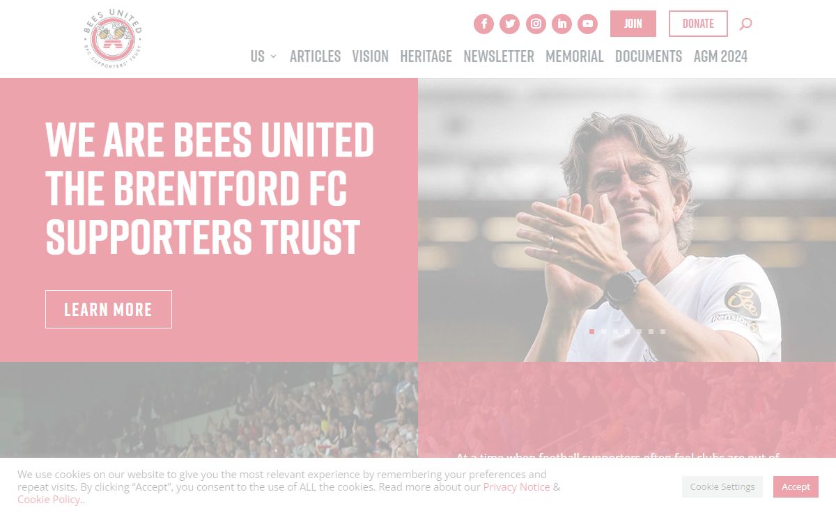 Welcome to the Brentford FC Supporters Trust | Bees United