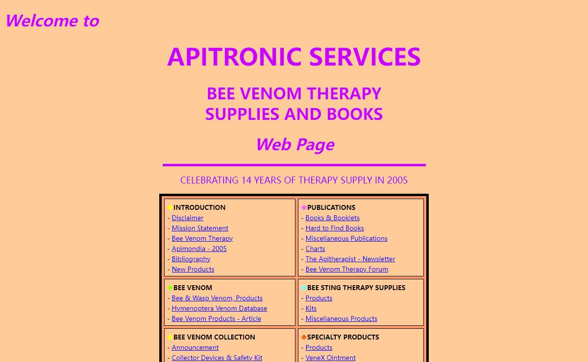 Bee Venom Therapy - Apitherapy