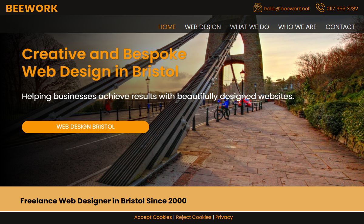 Freelance Web Design Bristol | Custom Websites & Ongoing Support