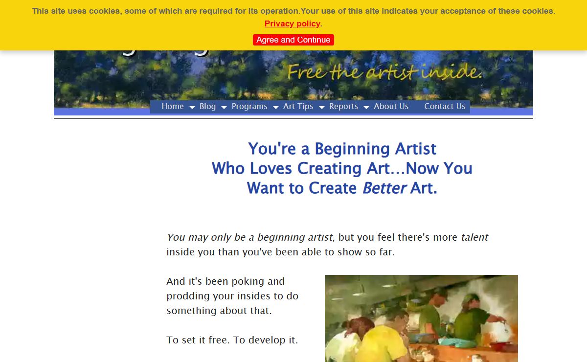 Teaching beginning artists to create wonderful art.