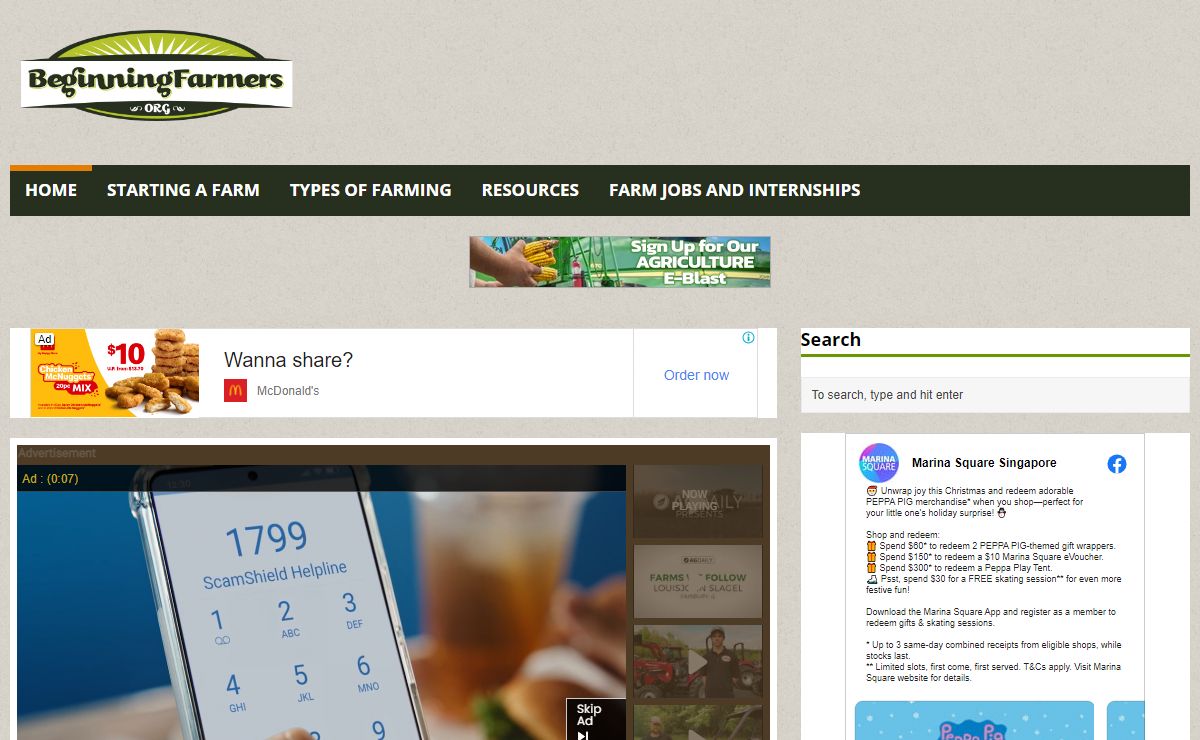Welcome to Beginning Farmers - New Farmer Entry and Development