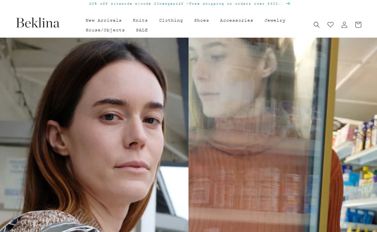 Beklina / Thoughtfully curated fashion, home art and objects