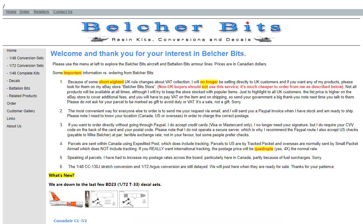 :: Belcher Bits Homepage ::