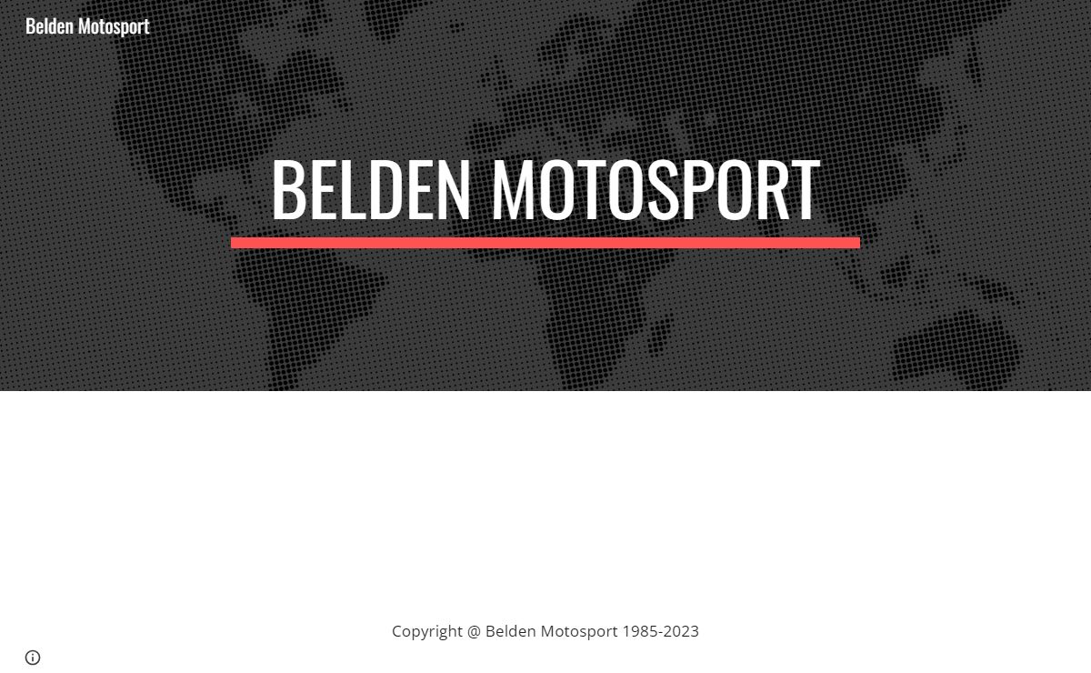 Belden Motosport