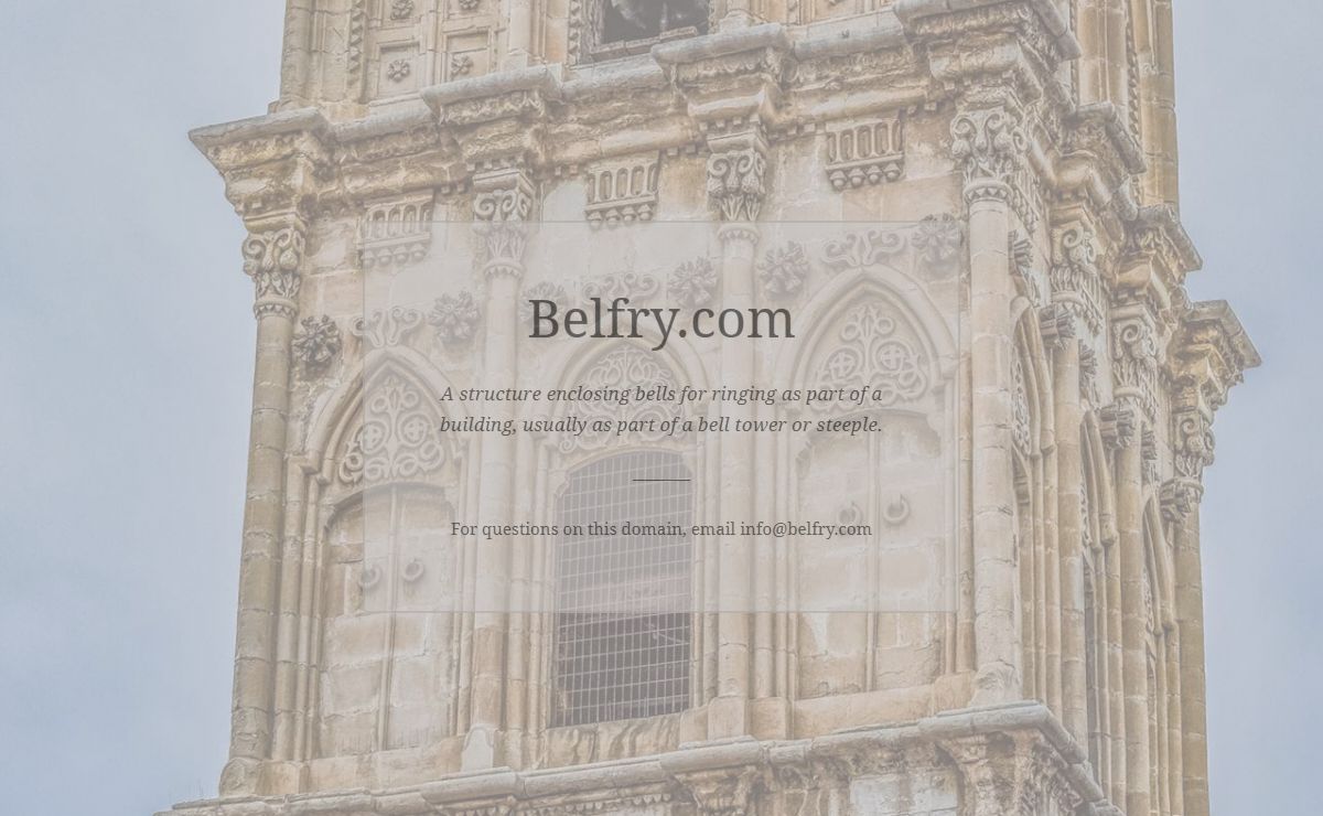 Belfry - Belfry.com